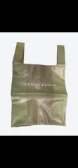 DEAN & DELUCA ライムグリーン メッシュ トートバッグ