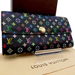 ✨️美品✨️ ルイヴィトン モノグラム マルチカラー 長財布 ブラック