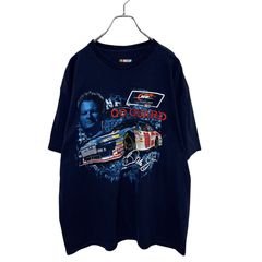 90s USA製 NASCAR レーシングTシャツ M 黒 デイルアーンハート - メルカリ