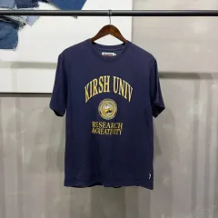 (100) キルシー ストリート カジュアル プリンティング ネイビー 半袖 Tシャツのサムネイル