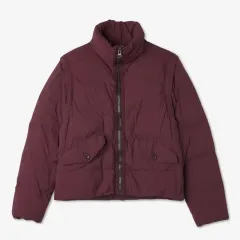 テンシー オストラル ダウン ベスト ジャケット バーガンディのサムネイル
