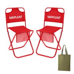当時物 マルボロ 折りたたみチェア ビンテージ 赤 昭和レトロ - メルカリ