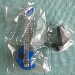 FERNANDES ZO-3ギターマスコット【未使用】ブルー② ★1/12スケール ★ギターフィギュア ★キーチェーン ★キーホルダー ★フェルナンデスZO-3のサムネイル