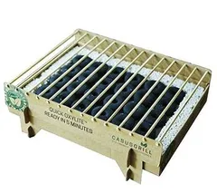 エープラス クラフトグリル CASUSGRILL（カサスグリル） 3個セット 使い捨て バーベキューグリル インスタント バーベキューコンロ のサムネイル