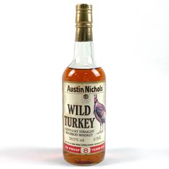 WILD TURKEY ワイルドターキー8年 1989年正面ボトル 1000ml - メルカリ
