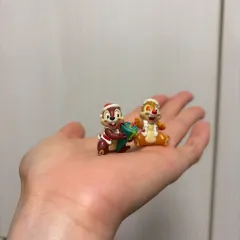 ディズニー チップアンドデール クリスマス フィギュア