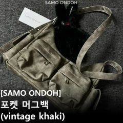 COMESANDGOES レザー 巾着バッグ 黒 small - メルカリ