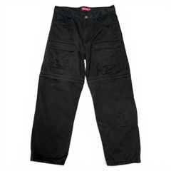 Supreme カーゴパンツ ブラック 30インチ - メルカリ