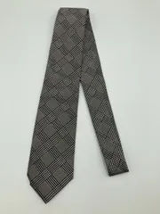GIVENCHY ジバンシィ ネクタイ ブラック チェック柄 メンズ