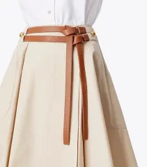 (オ・ヨンソ着用) TORY BURCH トリーバーチ ベルト付き フレア スカートのサムネイル
