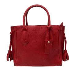LONGCHAMP ロンシャン penelope ペネロペ 紫色 トートバッグ - メルカリ