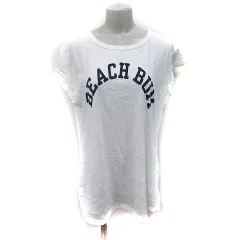 チャンピオン CHAMPION Tシャツ カットソー フレンチスリーブ M 白 ホワイト /YI