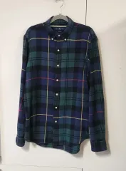 ポロ ラルフ ローレン 新モデル Classic Fit タータンチェック シャツ M (95-100)