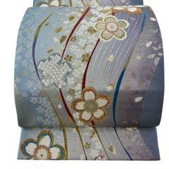 V3491 ○高級 正絹 唐織 六通 袋帯 - メルカリ