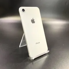 【全額返金保証】【最速発送】 iPhone 8 64GB シルバー au SIMフリー 白ロム 動作確認済 74%