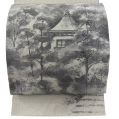 袋帯 黒地 金彩 時代人物風景文様 礼装用 - メルカリ