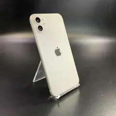 【全額返金保証】【最速発送】 iPhone 11 128GB ホワイト SIMフリー 白ロム 動作確認済 73%