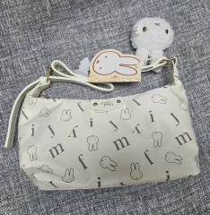 ミッフィー ショルダーバッグ + ぬいぐるみ キーホルダー セット