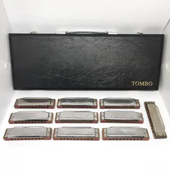26051508 TOMBO ハーモニカケース S.Mano Folk Blues M.HOHNER Blues Harpのサムネイル
