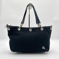 極美品◎BURBERRY BLUE LABEL バーバリーブルーレーベル ホースロゴ