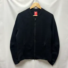 正規品/M NIKE テックパック ニット ブラック ジップアップ/ジャケット