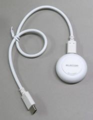 [중고] 스마트 워치 ELECOM Apple Watch용 자기 충전 어댑터 (화이트) [MPA-AWCDFCQWH]