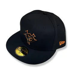新品未使用 New Era  ニューエラ 読売ジャイアンツ/巨人 グッズ キャップ YG 59FIFTY Fitted Hat ブラック オレンジ  73/8[58.7cm]  管理番号：500A-1650のサムネイル