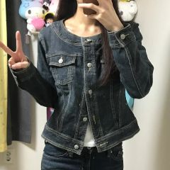 エムズグレイシー(マギー) フリルが素敵なホワイトジャケット 40 