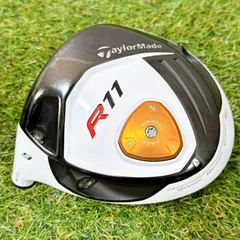 希少レフティ 名器 テーラーメイド R11 ドライバー 9度 ヘッド単品 TaylorMade 左利き用 3D弾道調整機能搭載  【S002】のサムネイル