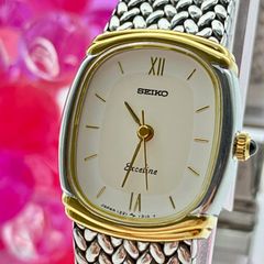 稼働】セイコー SEIKO ルキア LUKIA 1F20-0BW0 黒文字盤 ダイヤ 腕時計