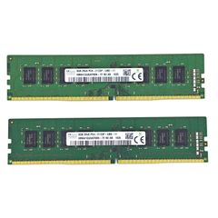 中古　DDR4 2133 8GB×2枚 16GB デスクトップ用メモリ 動作品 SK hynix DDR4-2133 16GB(8GB×2) 中古動作確認済 - メルカリ