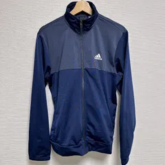(^w^)b adidas アディダス ジャージ スタンドカラー フルジップアップ 長袖 切り替えデザイン トラックジャケット 春 秋 冬 スポーツ トレーニング フィットネス アウトドア メンズ サイズL OM12483HG