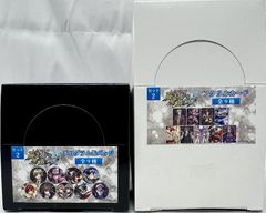 퀴즈 RPG 마법사와 검은 고양이 위즈 아크릴 카드 8개(미개봉 6개, 개봉 완료 2개) 홀로그램 캔 배지 8개(미개봉 6개, 개봉 완료 2개) 2종 16개 세트 정리 판매