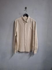 A18897 美品 CPカンパニー リネンシャツ M オレンジ系 春夏 羽織