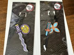 新品未使用】手裏剣 苦無型 キーホルダー 忍たま乱太郎 潮江文次郎 ま 