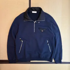24AW TOGA VIRILIS ハーフジップ スウェットシャツ - メルカリ