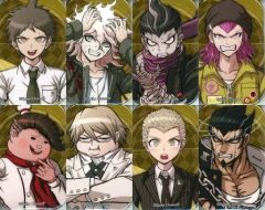 中古】バッジ・ピンズ 全8種セット 「ダンガンロンパ 10周年イベント