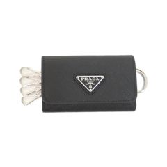 極美品】PRADA リュック型 キーホルダー バッグチャーム 小物入れ 黒