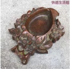 希少アンティーク アイアン製 花と鳥の装飾品 - メルカリ