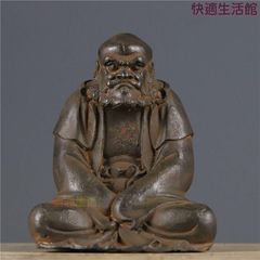 鉄製 達磨大師 坐像 禅宗 置物 工芸品 装飾品 - メルカリ