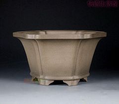 中国？ 裏に「陽羨紫砂」 盆栽鉢 植木鉢 大小2つセット - メルカリ