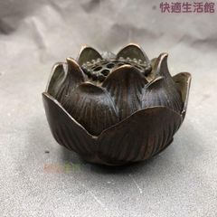 銅器 蓮華香挿し 香道具 茶道具 装飾品 工芸品 置物 - メルカリ