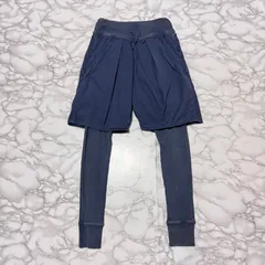 トレンド【KAPITAL キャピタル  【商品名】K1408LP81 後染バーバリーHIKEトレイルパンツ/インディゴ レイヤード/パンツ/ショートパンツ リブ レギンス ドッキングのサムネイル