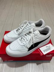PUMA Caven Mix 39ホワイト 白 スウェード 新品 26.5c m - メルカリ
