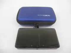 中古品 ゲーム ニンテンドー3DS 本体 CTR-001 コスモブラック 動作品 ケース付き