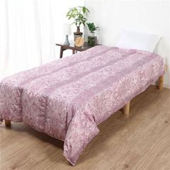 春セール中ホワイトダックダウン羽毛布団シングル 150x210cm軽量夏用1