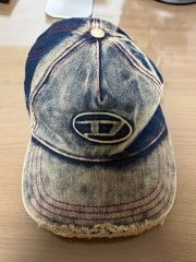 DIESEL デニム キャップ ダメージ加工 - メルカリ