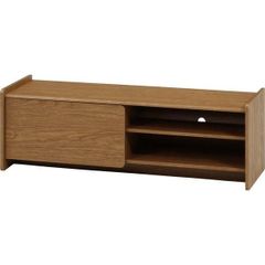 헤젤 TV 보드 약 120cm 폭 미들 브라운 조립품
