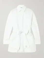 aespa（エスパ）ウィンター様 着用 LOEWE（ロエベ）25ss アナグラム ストライプ ベルト シャツのサムネイル