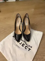 レペット パンプス ブラック エナメル ヒール 37 / cuir veritableのサムネイル